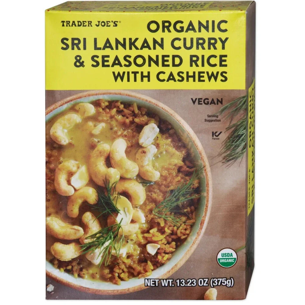 Trader Joe's — Organic Sri Lankan Curry & Rice